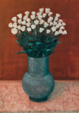 Vindueskarm 3  - 70x50 cm, olie på kanvas