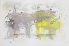Abstraction II - 50 x 70 cm, acrylic on paper